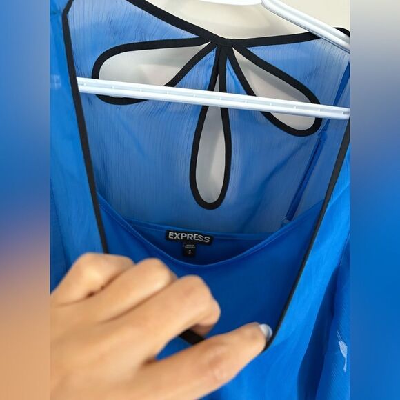 Express Blue Dress - Picture 6 of 12